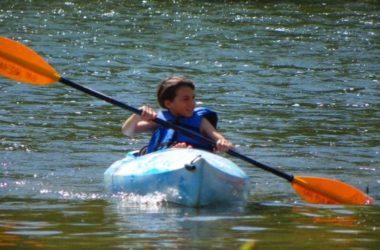 Kayaking at Watermelon Park Campground on the Shenandoah River